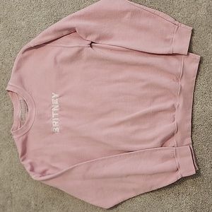 Pink Embroidered Britney Sweatshirt